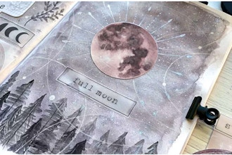 Moon Manifesting Art Journal